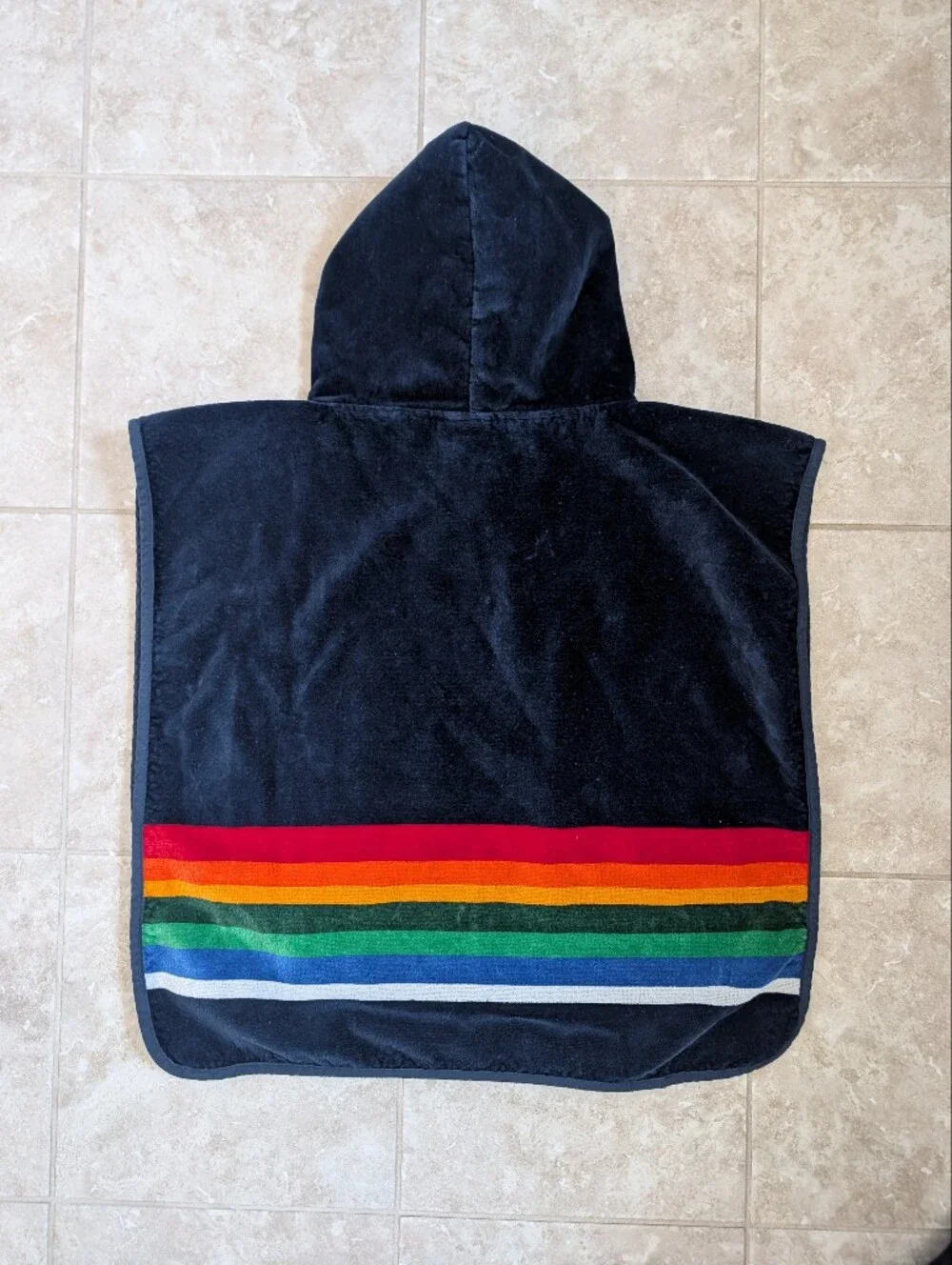 Pendleton Towel Poncho Crater Lake Hooded Surf Swim Beach Wearable Youth Kids